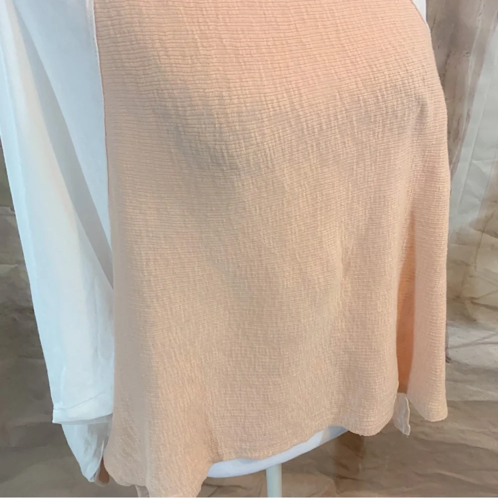 NEW Free People Game Time Tee In Peach - Picture 4 of 11